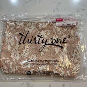 Thirty One (Fall Harvest) Zipper Pouch